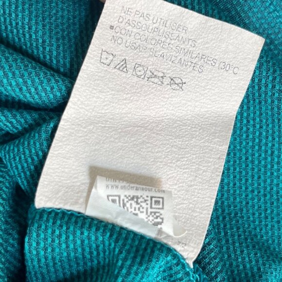 Under Armour Tshirt Teal Green Mens Large Loose Fit - Picture 7 of 7